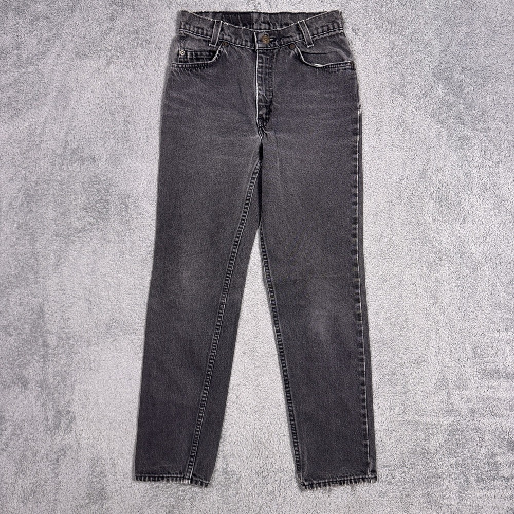 Vintage Levi's 505 Orange Tab Jeans 26x29 Student USA Made 1995 Classic Fit